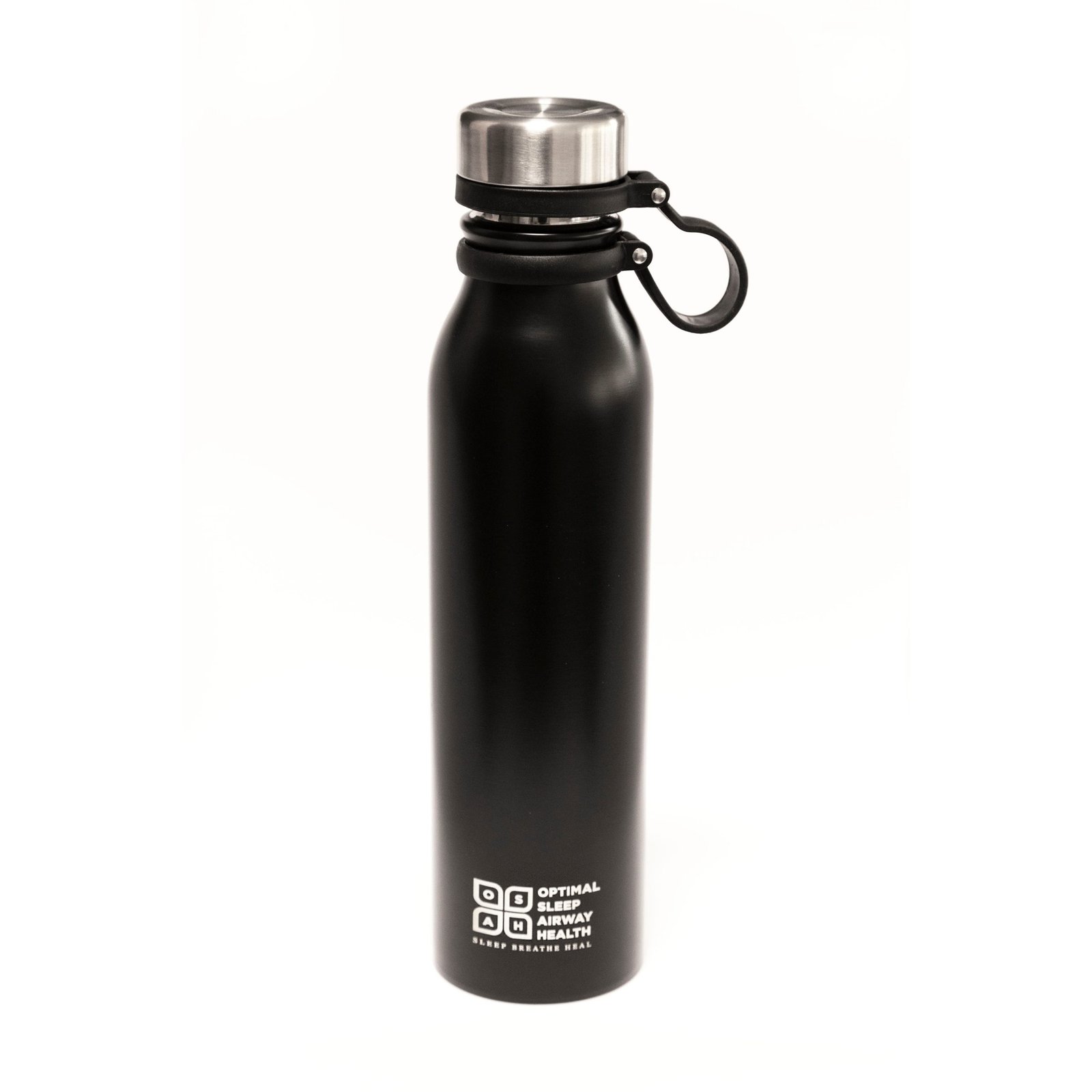 Clean Bottle Canteen Water Bottle 17oz - Black/Bronze