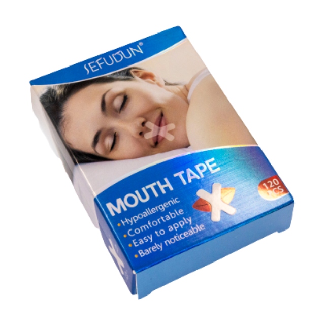 Dan Go on X: 7. How do I tape my mouth? I first used a cheap 3M  non-allergenic tape from . I taped the top & bottom of my mouth shut  before