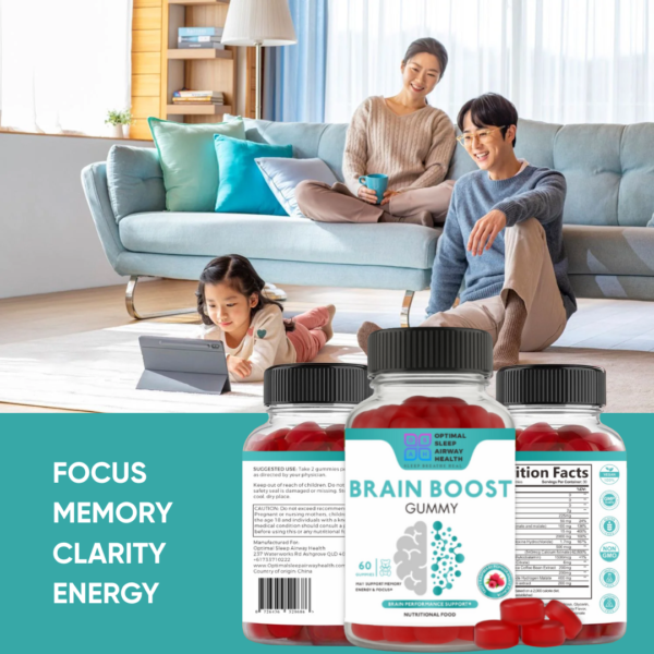 Brain Boost Gummies by Optimal SLeep Airway Health