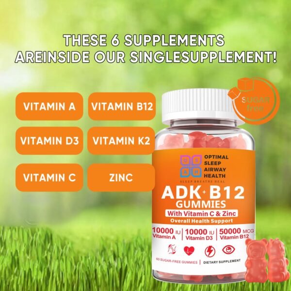 ADK + B12 Gummies Benefits