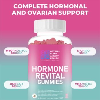 Hormone Revital Gummies by Optimal Sleep Airway Health